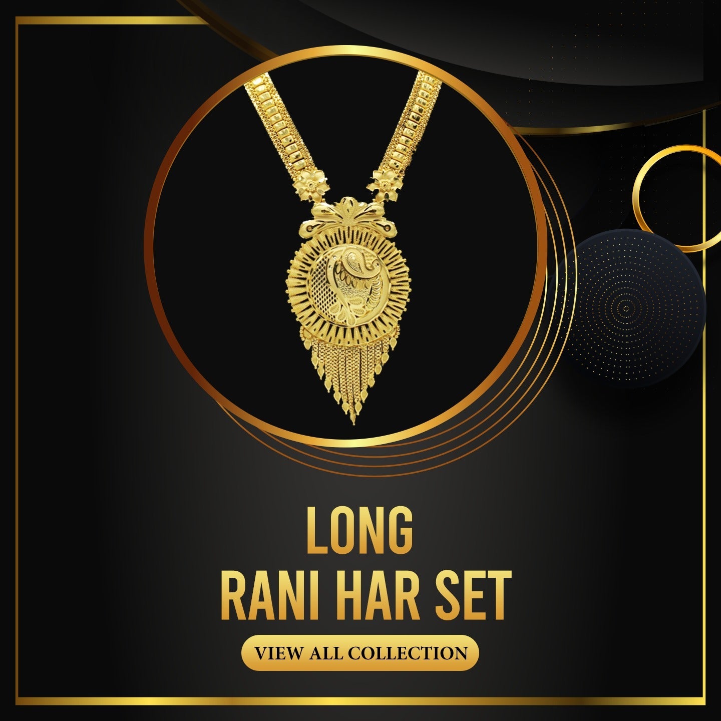 1Gm Gold Rani Har Necklace