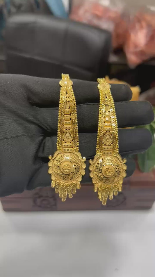 1GM GOLD KANCHAIN EARRING'S