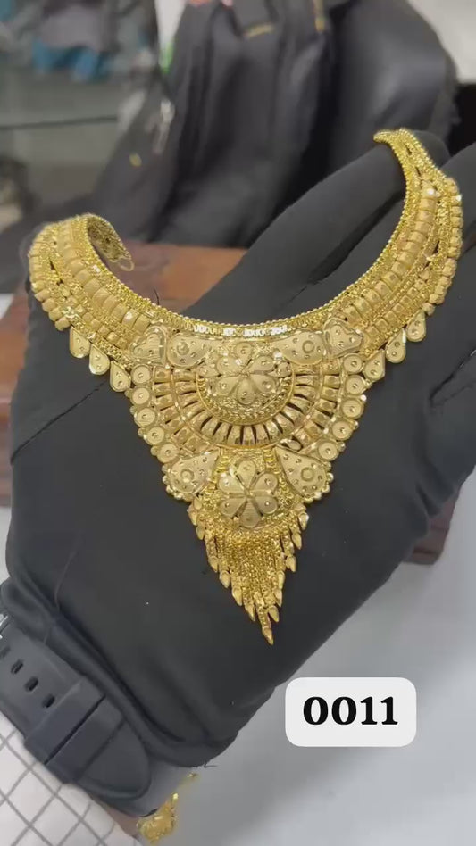 1GM GOLD SHORT NECKLACE